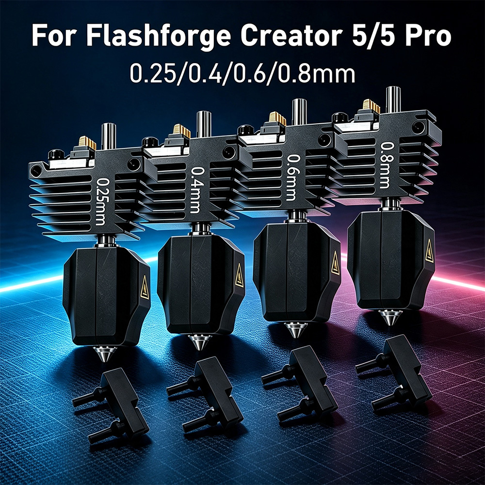 Print Head Cleaning Kit - 4 pcs Hotend Kit for Flashforge