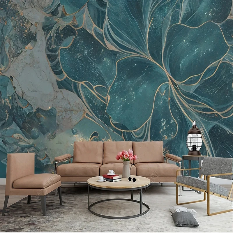 Commercial Wallpaper Printing - Custom Mural Wallpaper 3D Modern Art