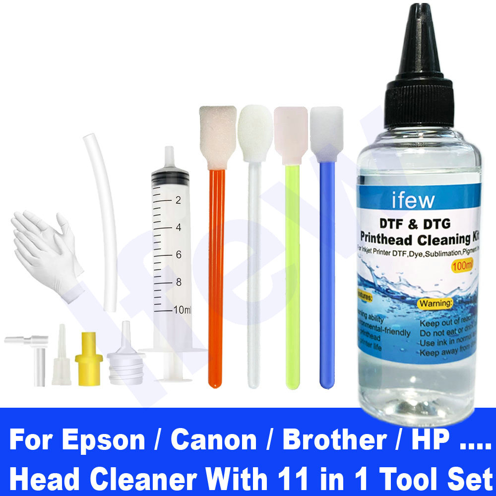 Print Head Cleaning Kit - Printhead Cleaner Cleaning DTF Ink Solution
