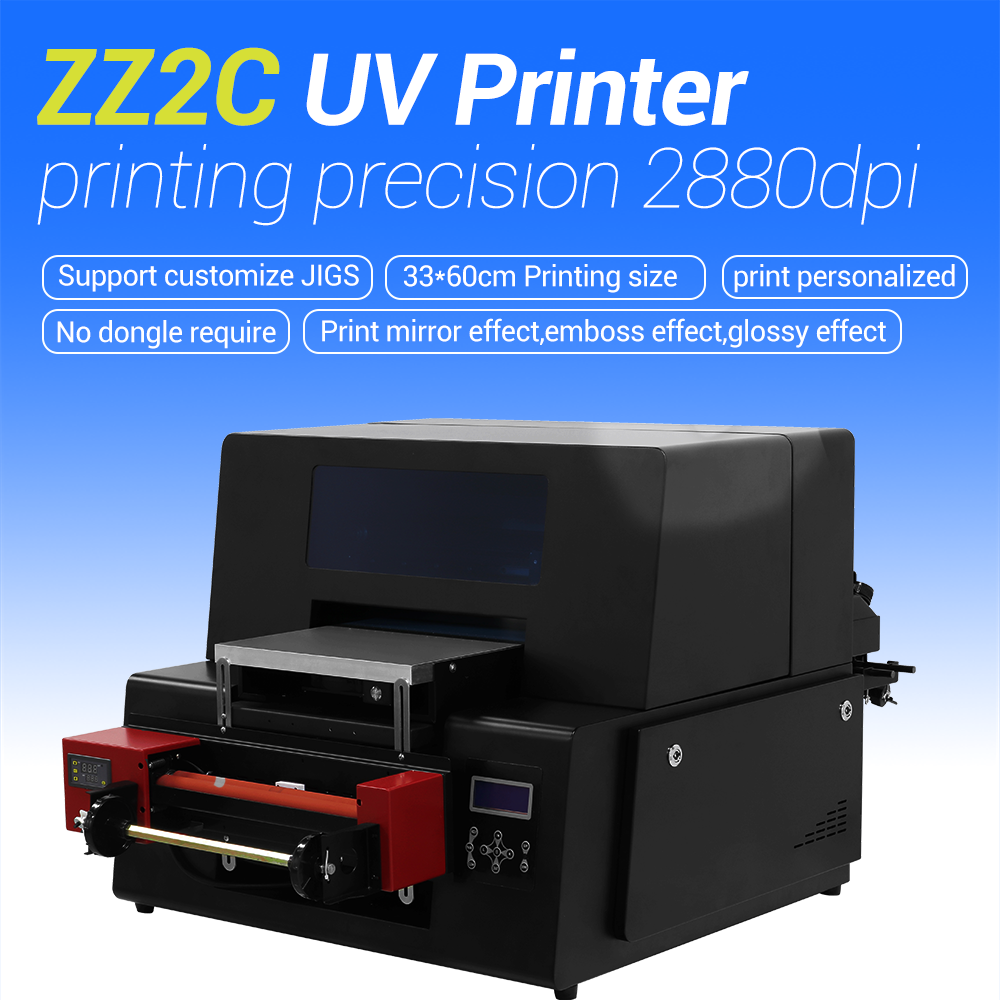 Commercial Uv Printing - Refinecolor Flatbed Roll Integrated UV Printer