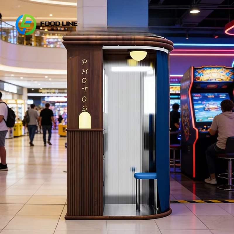 Commercial Printing In Photoshop - custom enclosed photo booth nordic vintage