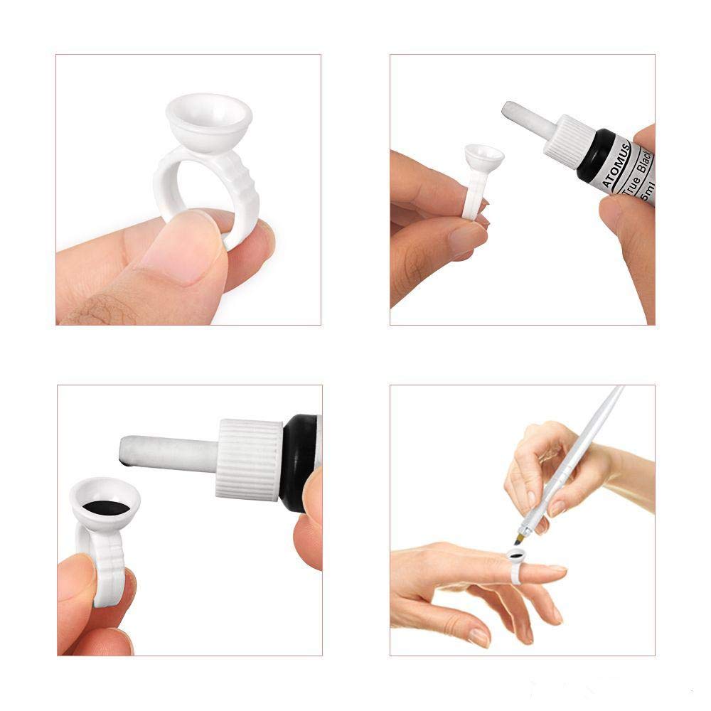 100Pcs Disposable White Ring T - White Toner Transfer Paper 评论和价格