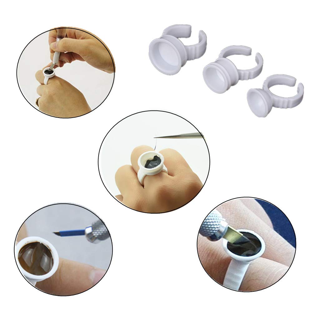 100Pcs Disposable White Ring T - White Toner Transfer Paper 评论和价格