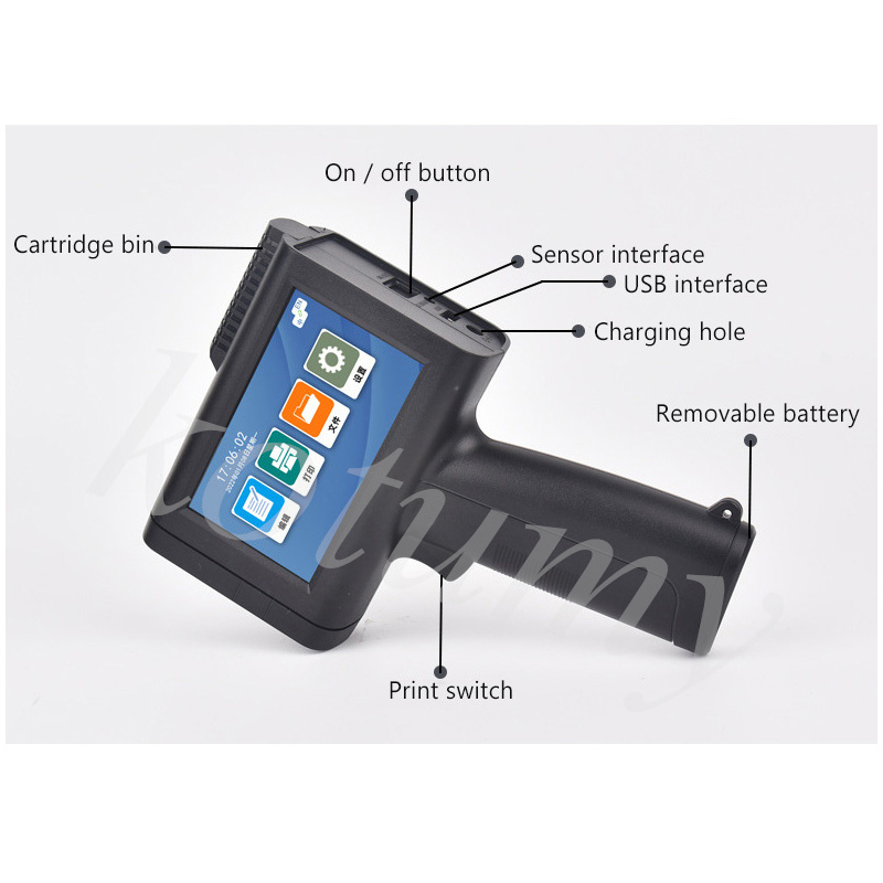 12.7mm Handheld Small Inkjet P - Commercial Printing Products 评论和价格