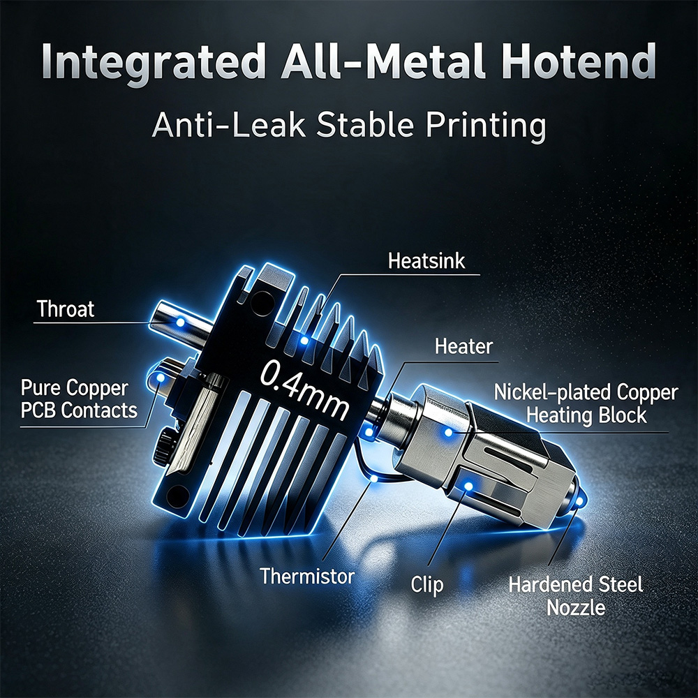 4 pcs Hotend Kit for Flashforg - Print Head Cleaning Kit 评论和价格
