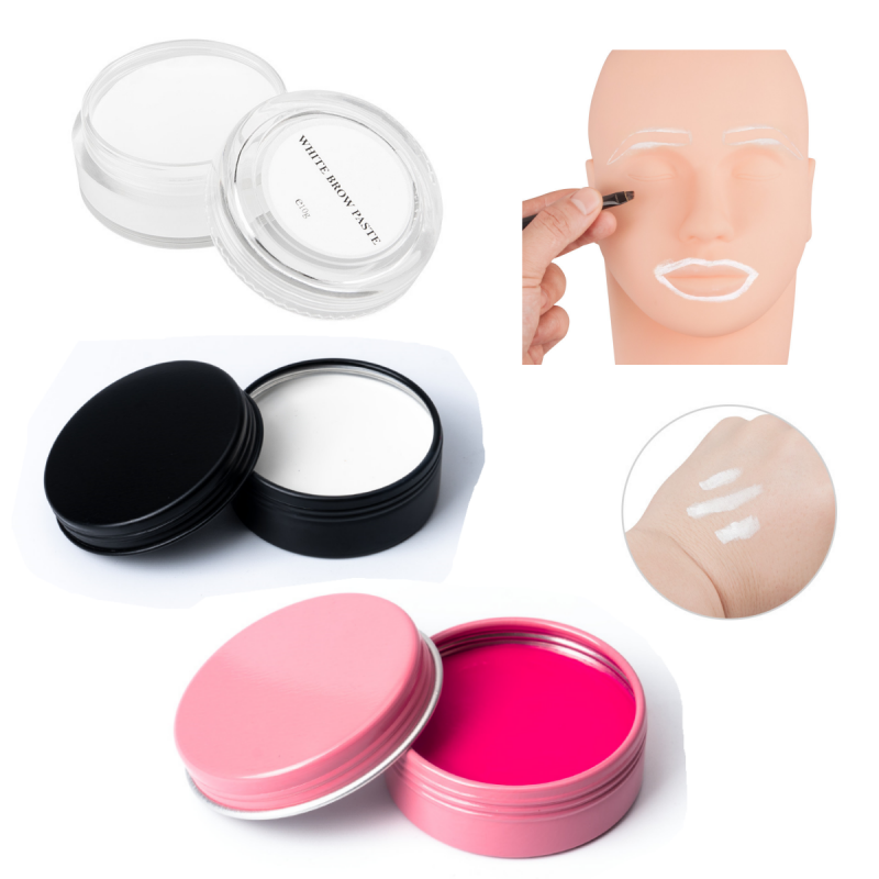 White/Pink Tattoo Brow Paste M - White Toner Transfer Paper 评论和价格