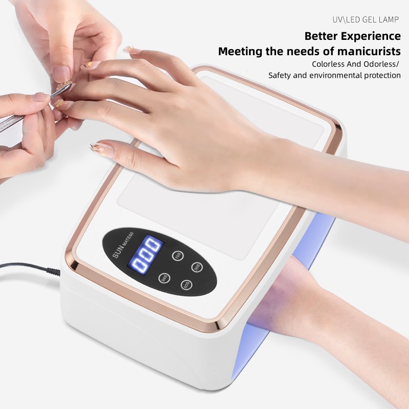 90 LEDS Nail Dryer LED Nail La - Exposure Unit Uv 评论和价格