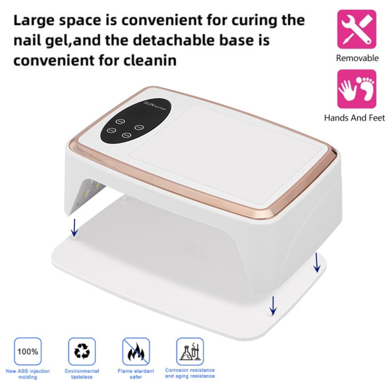 90 LEDS Nail Dryer LED Nail La - Exposure Unit Uv 评论和价格
