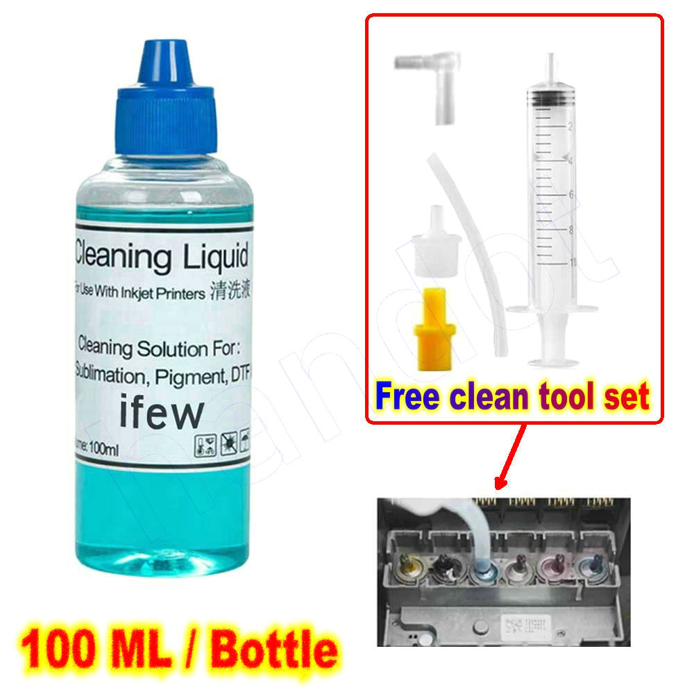 Inkjet Printer Head Nozzle Cle - Print Head Cleaning Kit 评论和价格