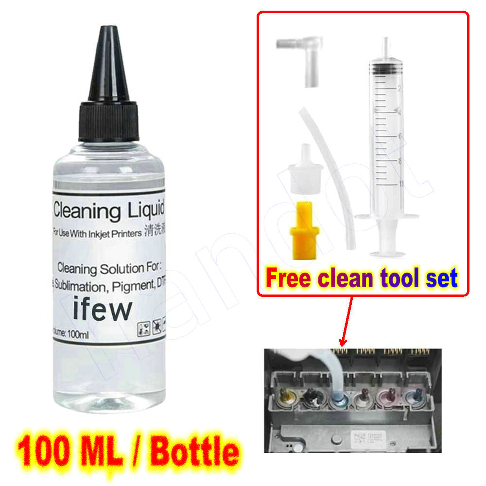 Inkjet Printer Head Nozzle Cle - Print Head Cleaning Kit 评论和价格