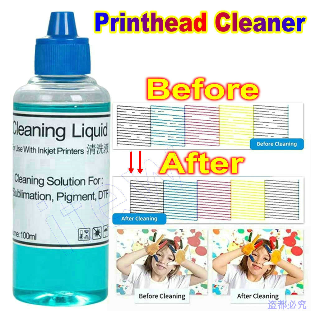Inkjet Printer Head Nozzle Cle - Print Head Cleaning Kit 评论和价格