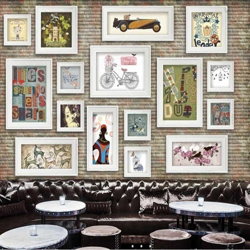 Nostalgic decorative paintings - Commercial Wallpaper Printing 评论和价格