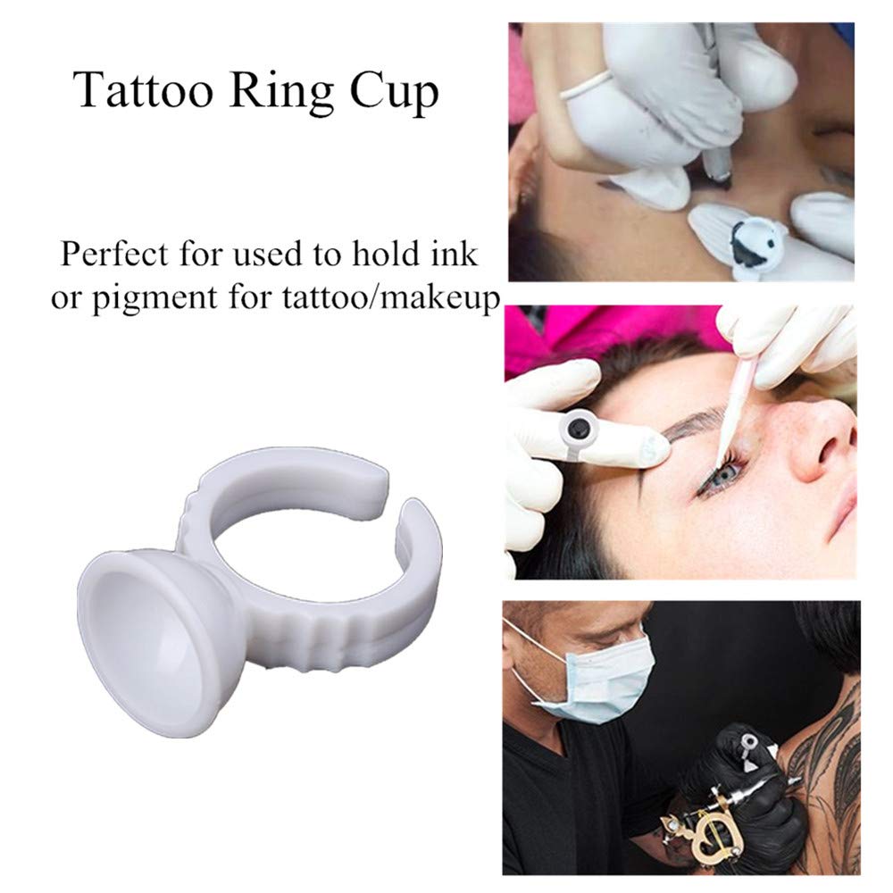 100Pcs Disposable White Ring T - White Toner Transfer Paper 评论和价格