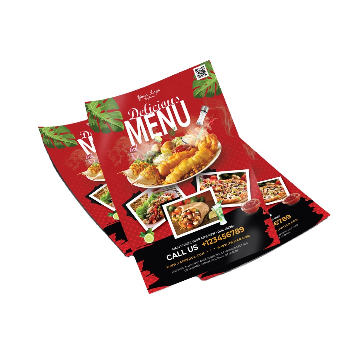 Custom Full Color Double Sided - Commercial Printing Products 评论和价格
