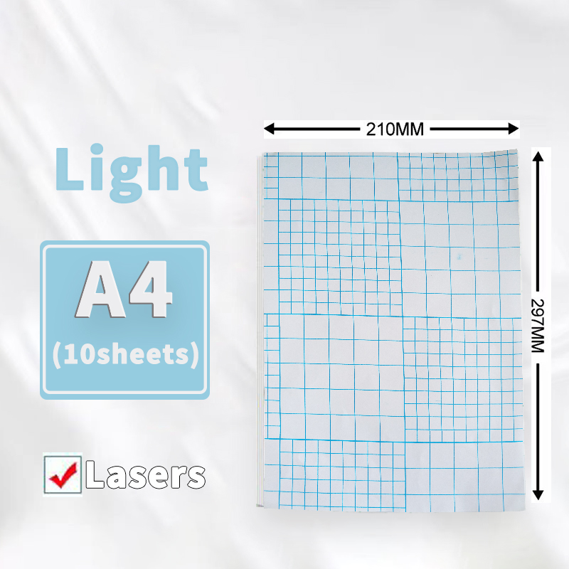 10sheets A4 Laser Heat Transfe - White Toner Transfer Paper 评论和价格