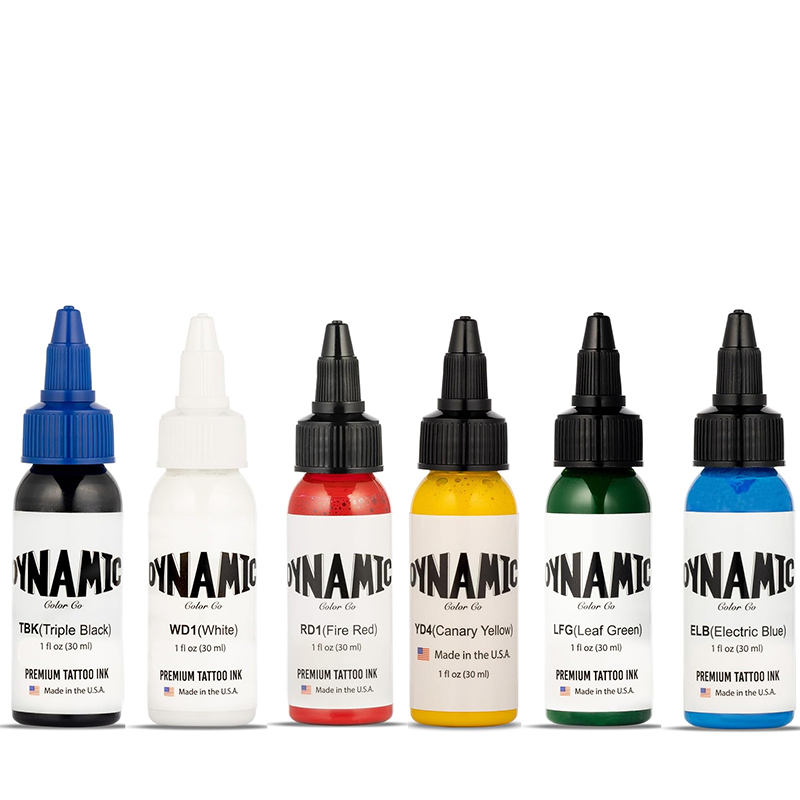 Tattoo Ink Set 6 Bottles (1 Oz - White Toner Transfer Paper 评论和价格