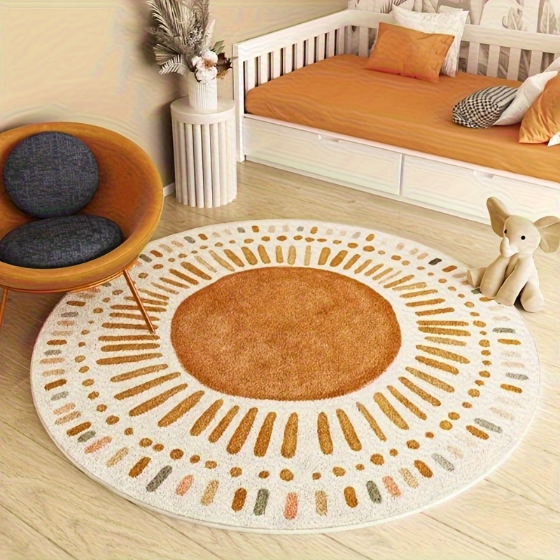 VIKAMA Boho Sunburst Round Are - Commercial Printing Products 评论和价格