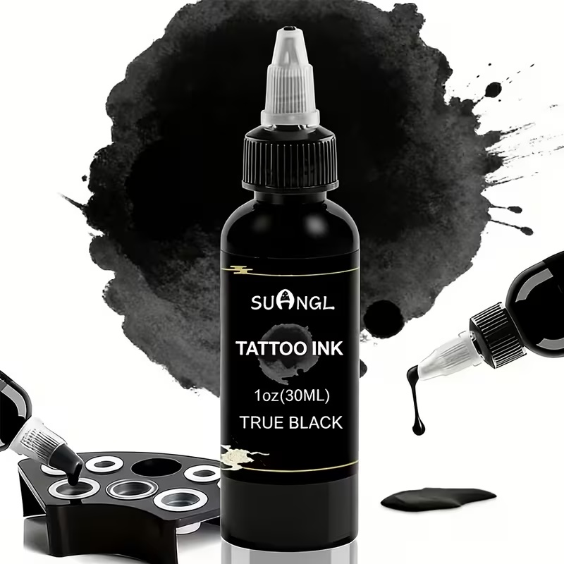 SUANGL Tattoo Ink Set Black Wh - White Toner Transfer Paper 评论和价格
