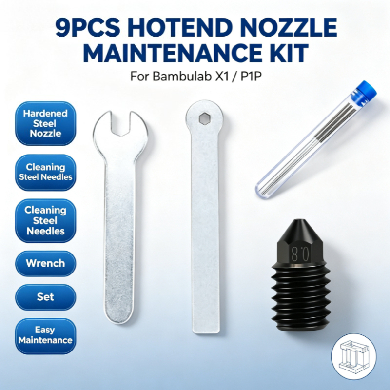 9pcs Hotend Print Head Kit Har - Print Head Cleaning Kit 评论和价格